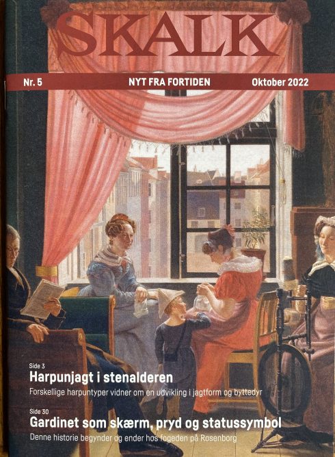 Forsiden af tidskriftet SKALK, oktober 2022.